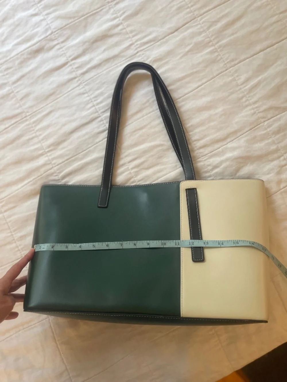 Staud Shoko colorblock tote